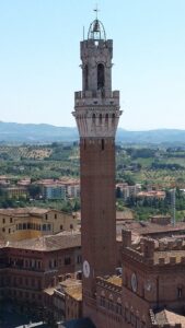 Torre del Mangia with 400 steps, Sienna