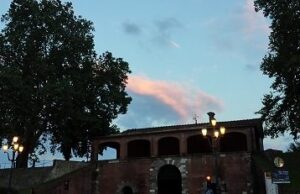 Evening shadows of Lucca