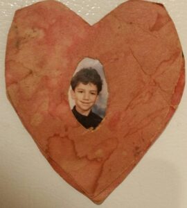 Son Christopher's Kindergarten Valentine 